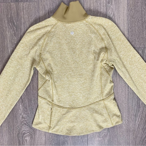 Lululemon Always Alert 1/2 Zip Pullover Sweater Jacket Heathered Grape Leaf - Picture 9 of 13